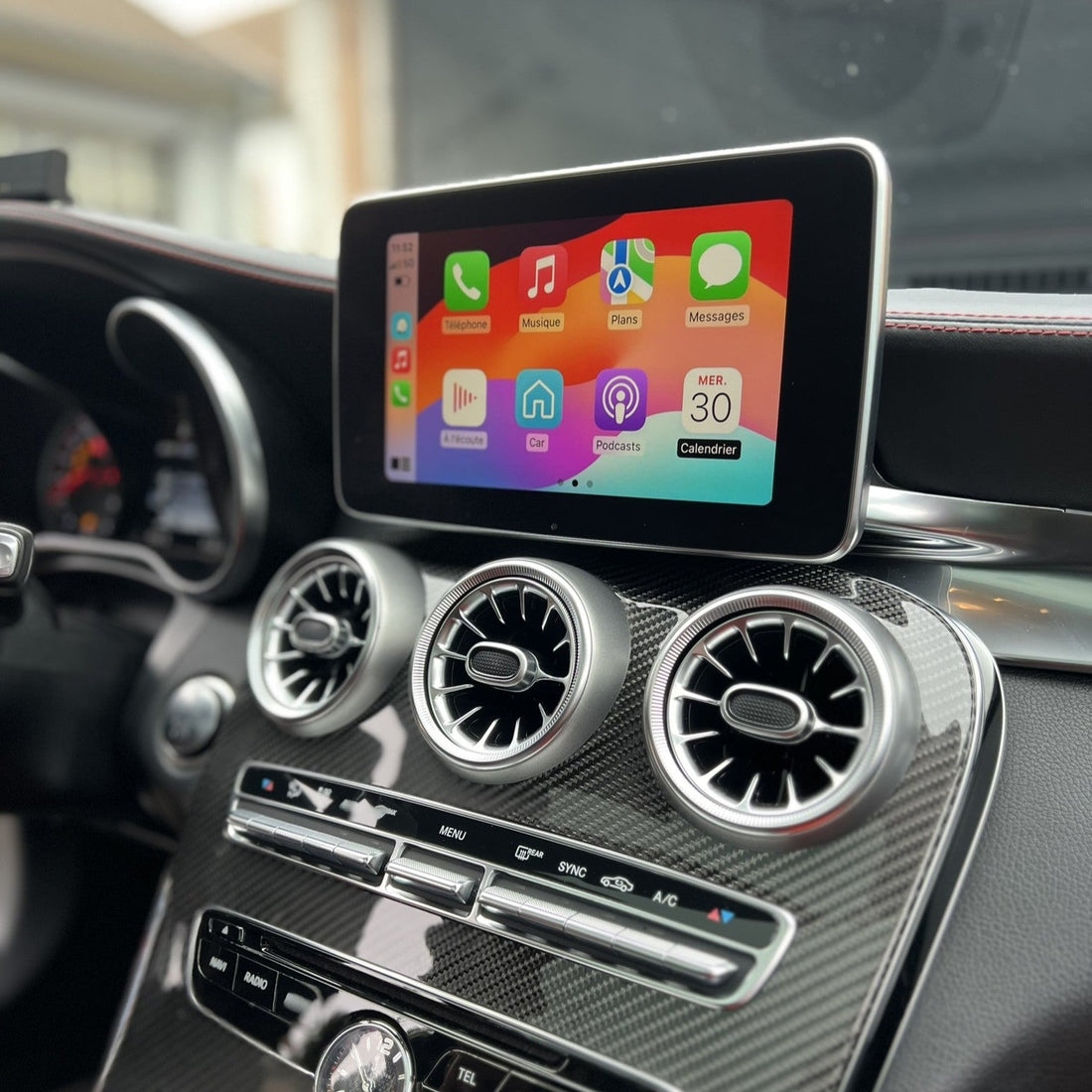 Écran CarPlay